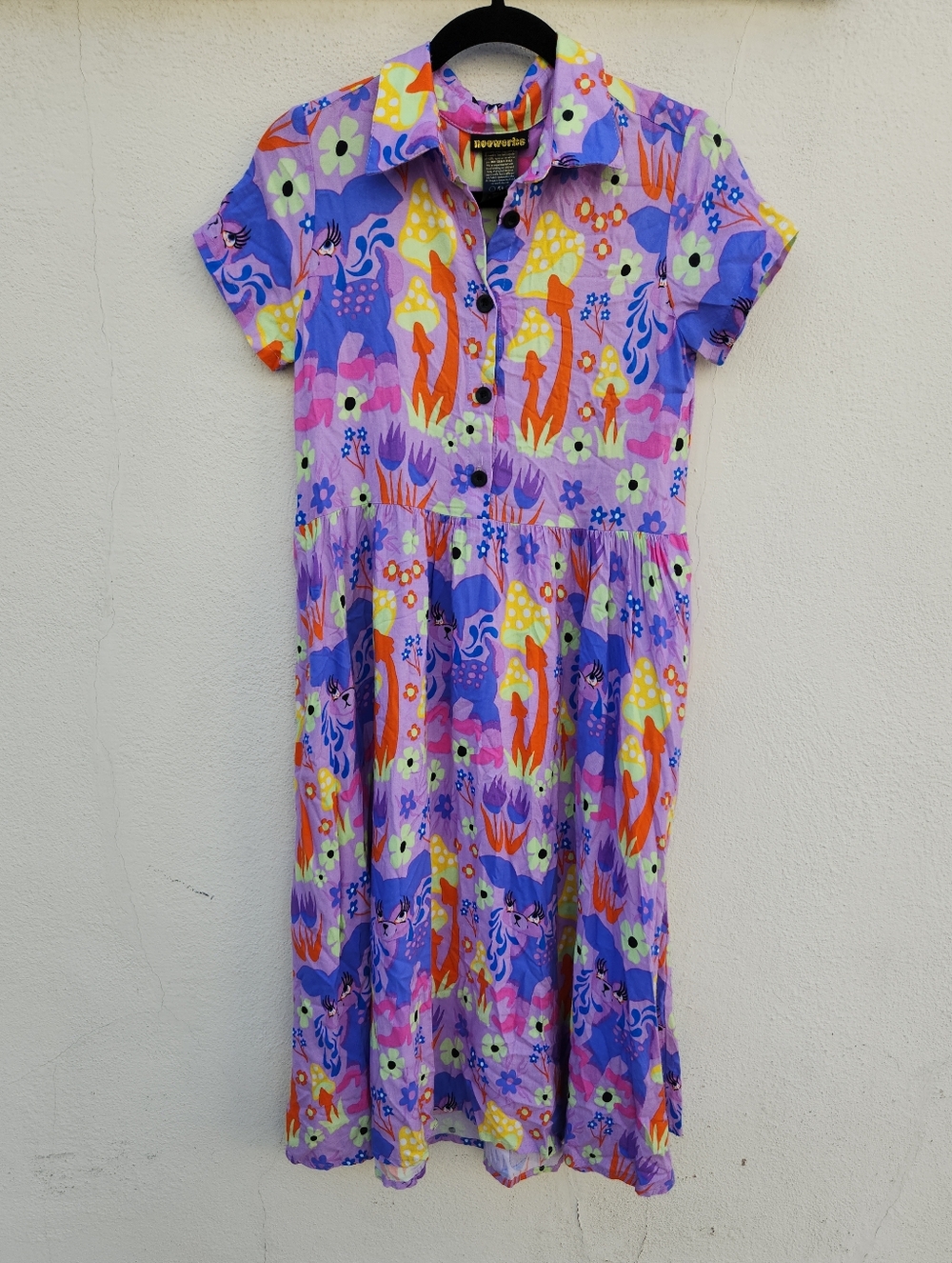 NOOWORKS Cassie Cry Baby Midi Dress - Picture 2 of 6